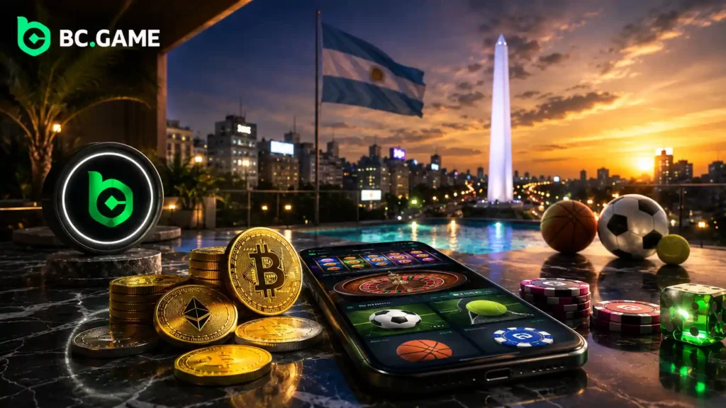 BC Game Online in Argentina: Crypto Casino and Sports Betting Platform